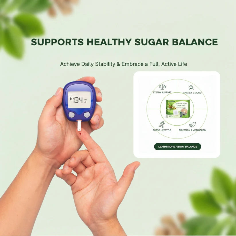 Ayurvedic Herbs Sugar Patch (Buy 1 Get 1)