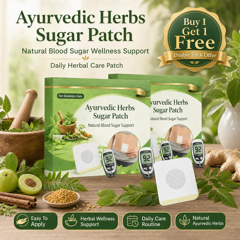 Ayurvedic Herbs Sugar Patch (Buy 1 Get 1)