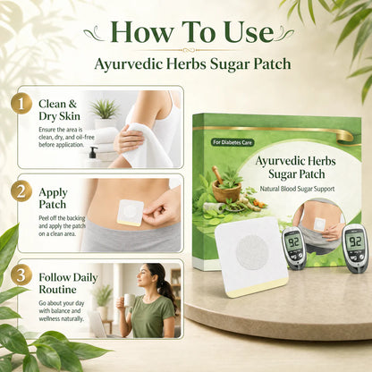 Ayurvedic Herbs Sugar Patch (Buy 1 Get 1)