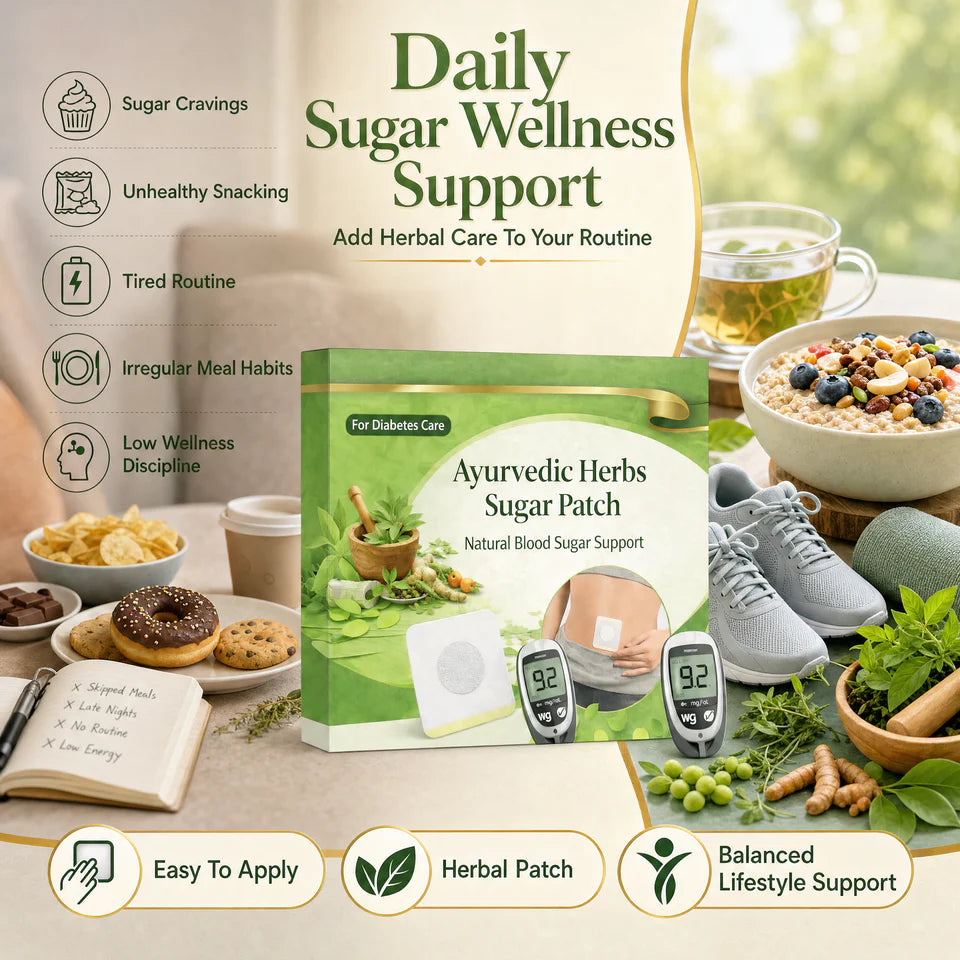 Ayurvedic Herbs Sugar Patch (Buy 1 Get 1)