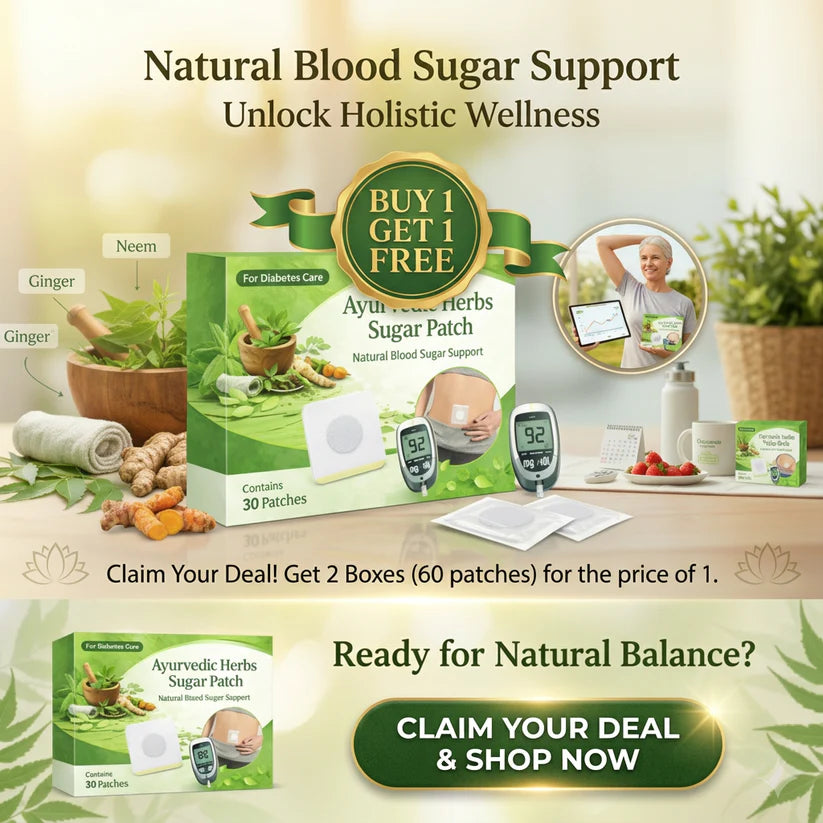 Ayurvedic Herbs Sugar Patch (Buy 1 Get 1)